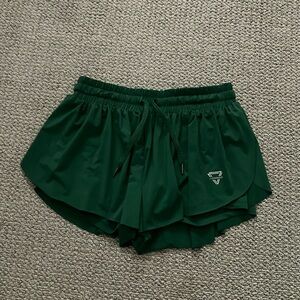 Green butterfly shorts size XS!
